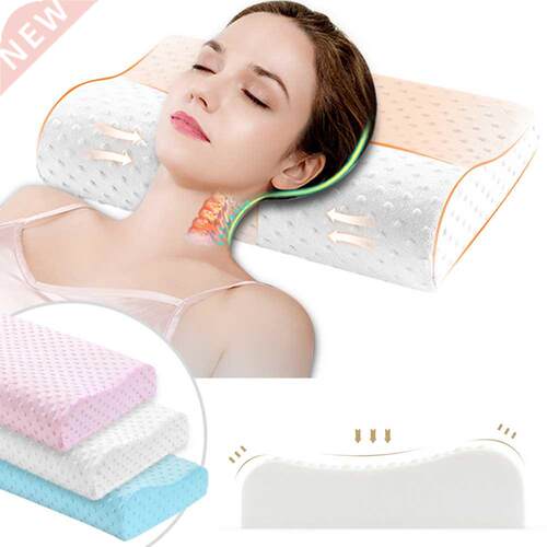 Colors Memory Foam Pillow Orthopedic Pillow Latex Neck Pil