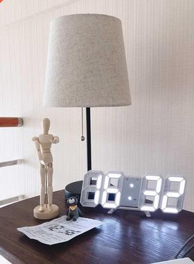 Table Clocks 3D Large LED Digital Wall Clock Date Time Celsi