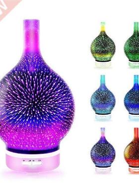 120ml d Firework Glass Electric Humidifier Essential Aroma
