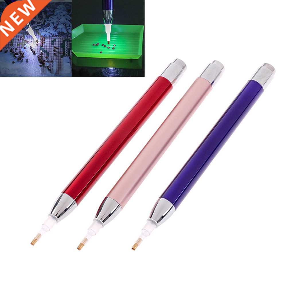 New 15.5CM Luminous Alloy Diamond Drawing Painting Tools Cro