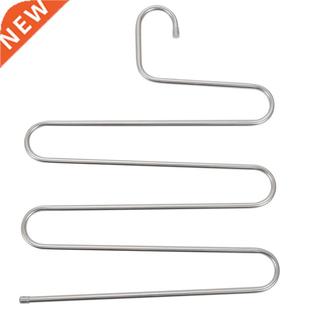4 Pack Multi Pants Hangers Rack for Closet Organization,Stai