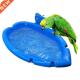 Parrot Cage Hanging Bird Box Tub Bathing Birdbath Baths