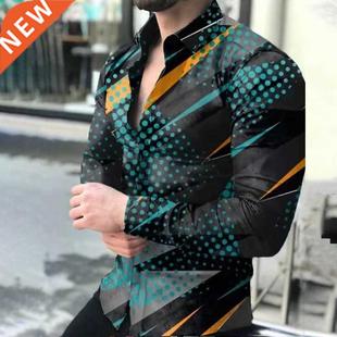 Spring Autumn New Men Slim Fit Shirt Long Sleeve Camisa Masc
