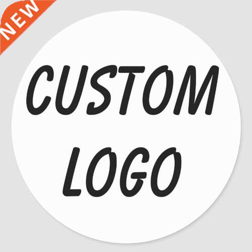 100 peces of custom stckers and custom logos/weddng stck