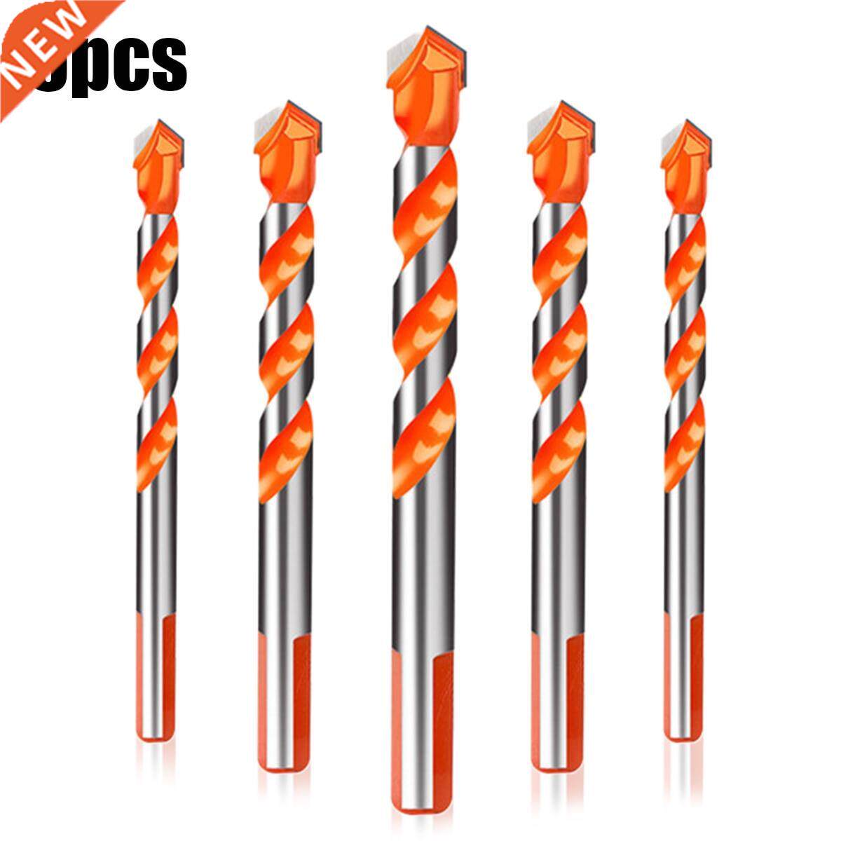 5/7 Pcs Set Drill Bits Triangular-overlord Handle Multifunct
