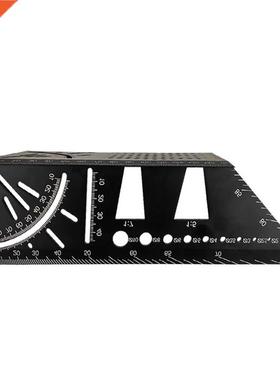 45 90 degrés de mesure en alliage d'aluminium accesso