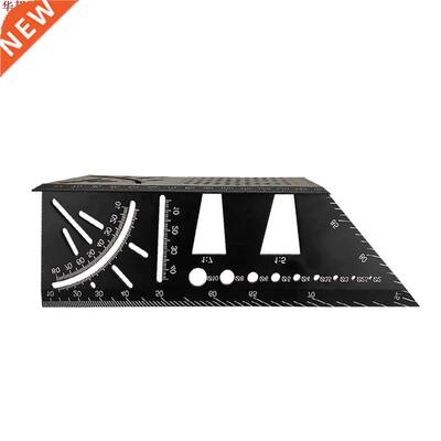 45 90 degrés de mesure en alliage d'aluminium accesso