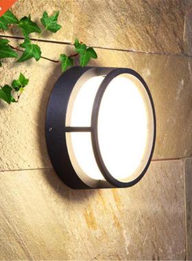 Alumnum Star Corrdor Asle Wall Lght Terrace Exteror Wa