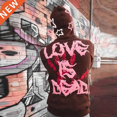 zip up hoodie y2k hip hop grunge Women's Oversized Sweatshir