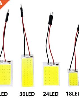 White T10 W5w Cob 24SMD 36SMD 48SMD BA9S Car Led Clearance L