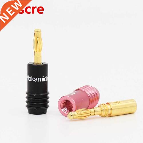 8pcs Nakamichi High Performance Gold Plated Audio Grade Bana