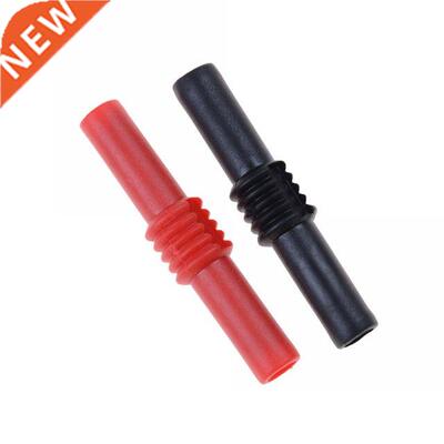 2pcs 4mm Banana Socket Female Adapter Extension Insulated Ba