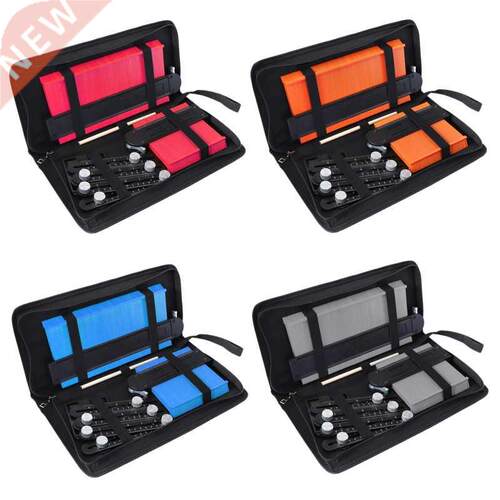 5inch/10inch Contour Gauge Set with 6-Folding Ruler Metal Lo
