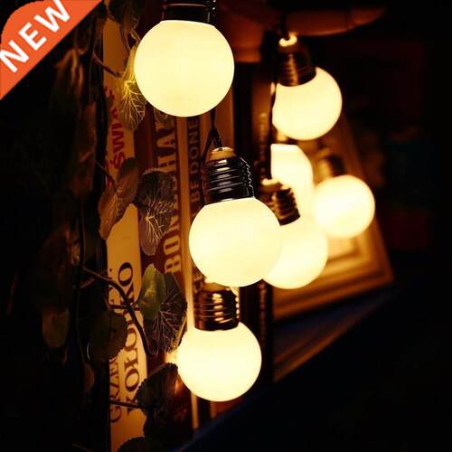 5M LED Solar Powered Bulb String Lights Garden Fairy Light T