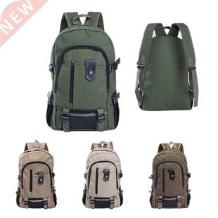 Men's Backpack Large-capacity Schoolbag Explosion Solid Col