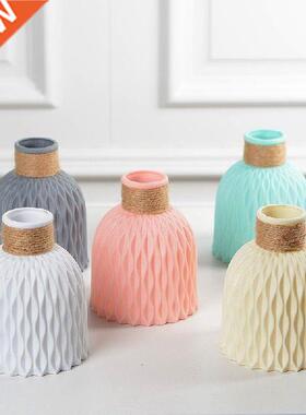 Modern Plastic Vase Home Decor European Imitation Ceramic