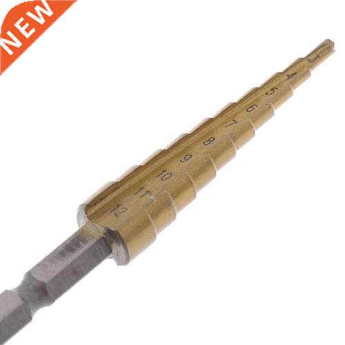 Hot Sale 3-12mm Coated Stepped Drill Bits Hex Handle Drill B