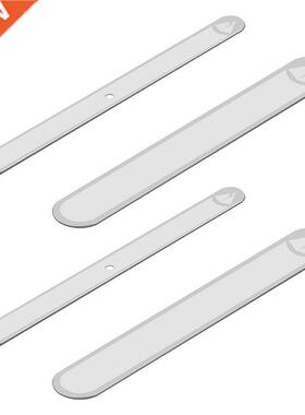 1Set Adhesive Magnetic Metal Plate Pen Stickers Cover Holder