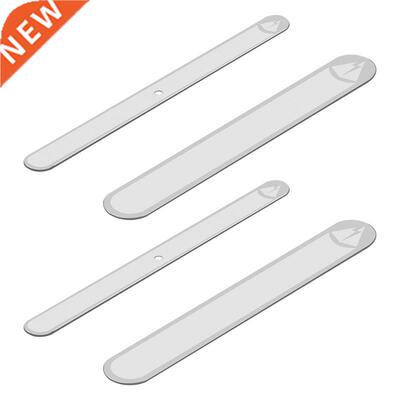 1Set Adhesive Magnetic Metal Plate Pen Stickers Cover Holder