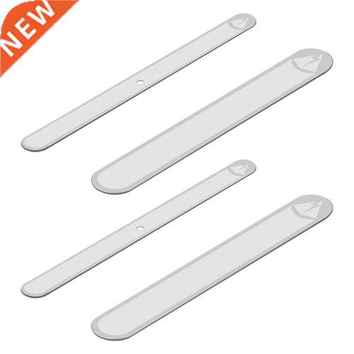 1Set Adhesive Magnetic Metal Plate Pen Stickers Cover Holder