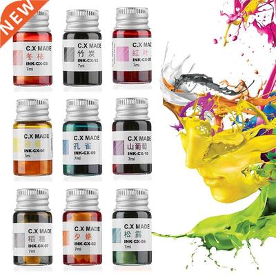 7ml Creative Colored Painting Ink Signature Pen Non-caron I
