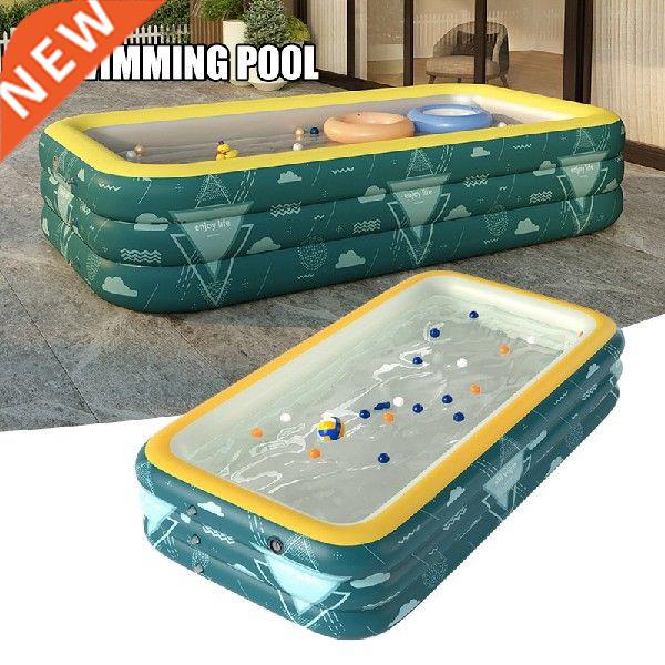 Inflatable Swimming Pool with Automatic Inflation Large