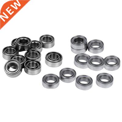 20Pcs Miniature Sealed Metal Shielded Metric Radial Ball Bea