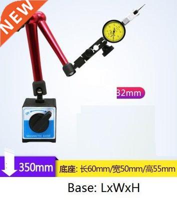 lever indicator with universal magnetic base table seat