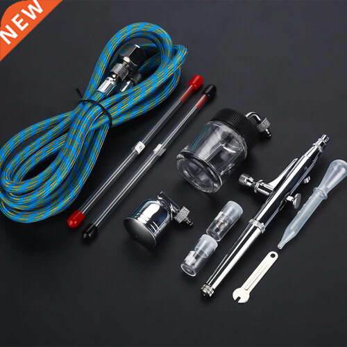 Airbrush Kit 0.2mm0.5mm Needle Gravity Feed Air Brush Spray
