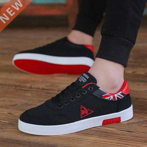 Casual Shoes for Men Lace-up Breathable Sneakers Male Flats
