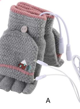 2022 New Lap Women Men USB Heated Mitten Full&Half Finge