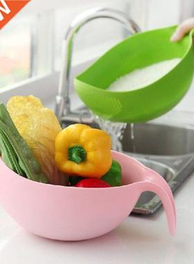 Food Grade Plastic Rice Beans Peas Washing Filter Strainer