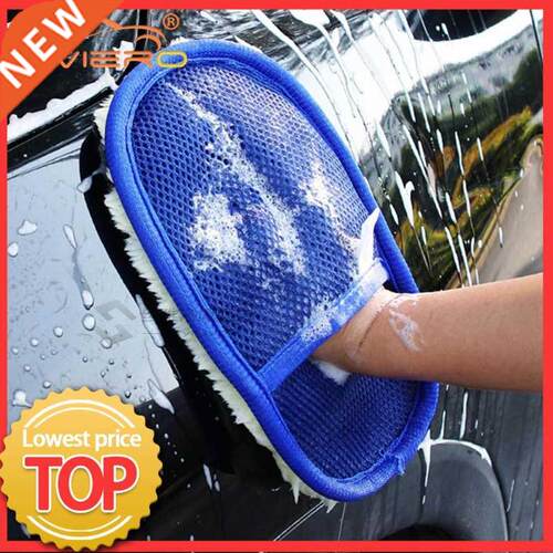 Car Styling Soft Wo Car Wash Auto Cleaning Glove Car Motor