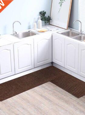 Absorbent Door Mat PVC Non-slip Horizontal Stripes Pattern