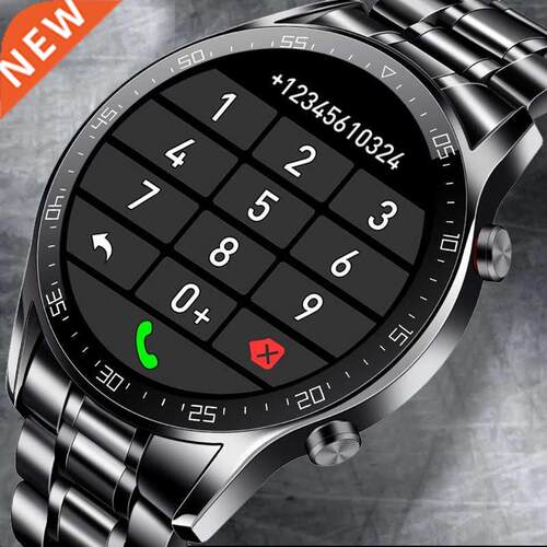 2022 New Smart Watches Men Full Touch Screen Sports Fitness
