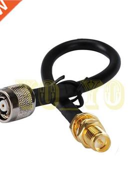 RF dpter RPSM jck bulkhed LMR195 100cm pigtil RPTNC pl