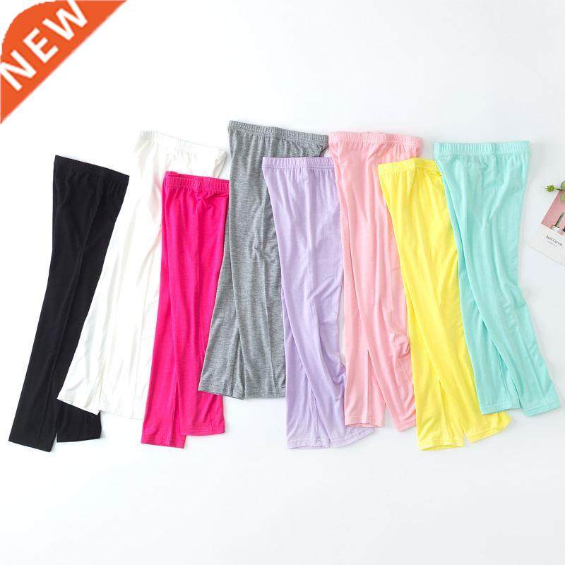 2022 New Children Clothes Girl Leggings Baby Elastic Summer