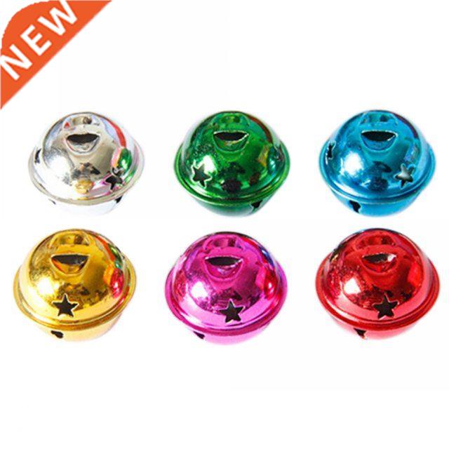 New 10Pcs/lot Mix Color Small Jingle Bells 30mm Copper Bells