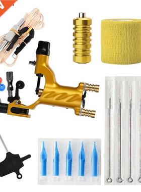 Tattoo Machine Set Gold Not Completed Tattoo Kit Professiona