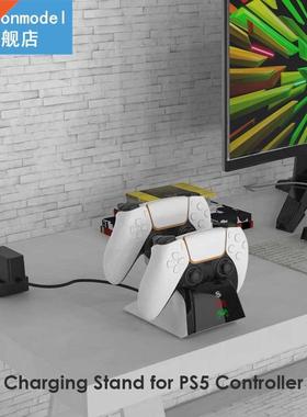 Controller Dual Chging Dock Station with US Plug AC Adapte