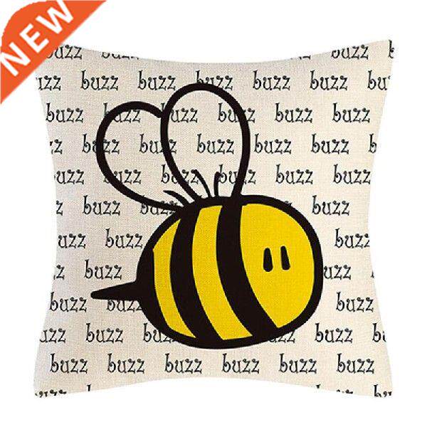 2pcs/set Square Yellow Color Pillow Case for Sofa Home图片