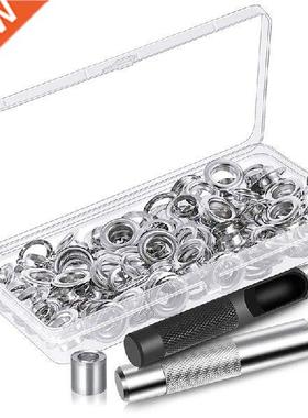 Quality 120 Sets 1/2 Inch Grommet Eyelets Kit Include