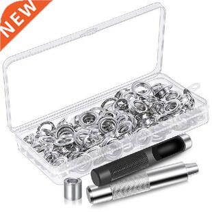 Quality 120 Sets 1/2 Inch Grommet Eyelets Kit Include