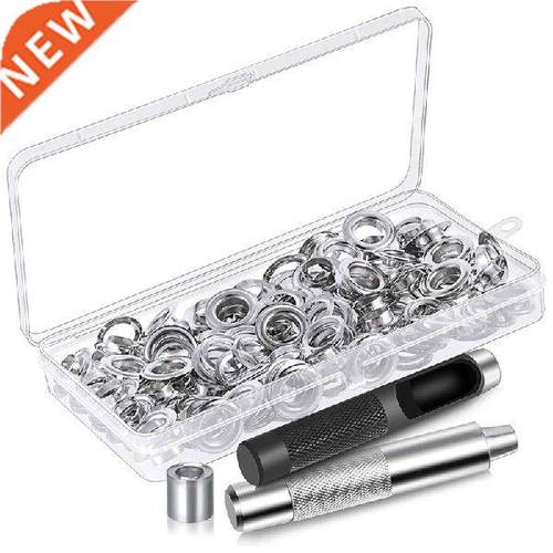 Quality 120 Sets 1/2 Inch Grommet Eyelets Kit Include