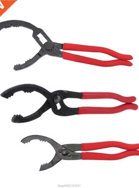 10/12/14 Inch Adjustable Oil Filter Pliers Wrench Non Slip G