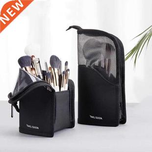 1 Pc Stand Cosmetic Bag for Women Clear Zipper Makeup Bag Tr