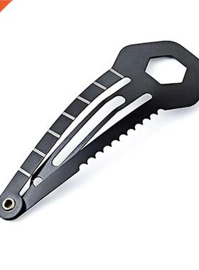 9 en 1 multifonction en acier inoxydale épingle à cheveux