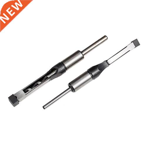 6pcs Woodworking Square Hole Drill Bit Mortising Chisel Set