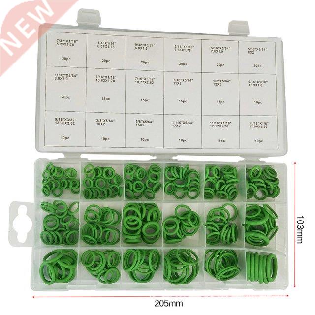 270pcs Rubber O-ring Gasket Assorted Car Air Conditioning Co