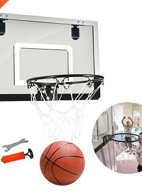 Home Dormitory Door Wall Mounted Mini Basketball Hoop Net wi